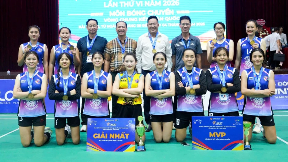 Xác định các nhà vô địch bóng chuyền sinh viên toàn quốc 2026