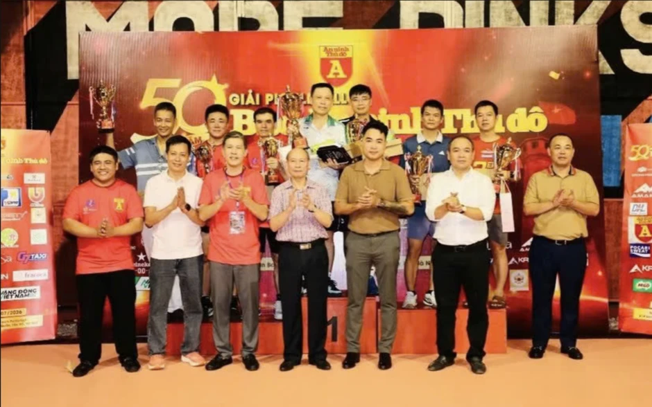 Xác định các VĐV top đầu Giải Pickleball kỷ niệm 50 năm An ninh Thủ đô xuất bản số đầu tiên Xác định các VĐV top đầu Giải Pickleball kỷ niệm 50 năm An ninh Thủ đô xuất bản số đầu tiên
