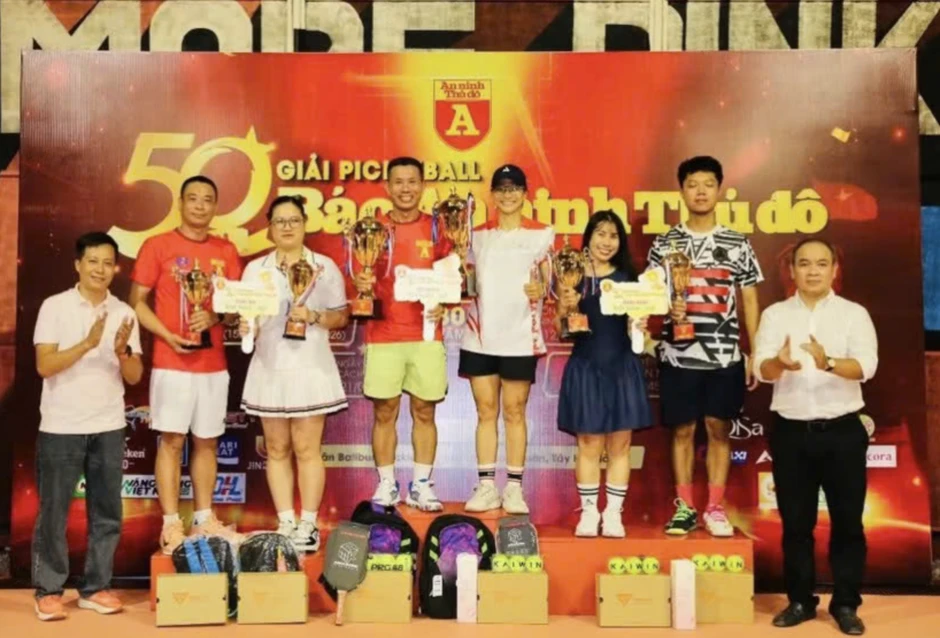Xác định các VĐV top đầu Giải Pickleball kỷ niệm 50 năm An ninh Thủ đô xuất bản số đầu tiên Xác định các VĐV top đầu Giải Pickleball kỷ niệm 50 năm An ninh Thủ đô xuất bản số đầu tiên