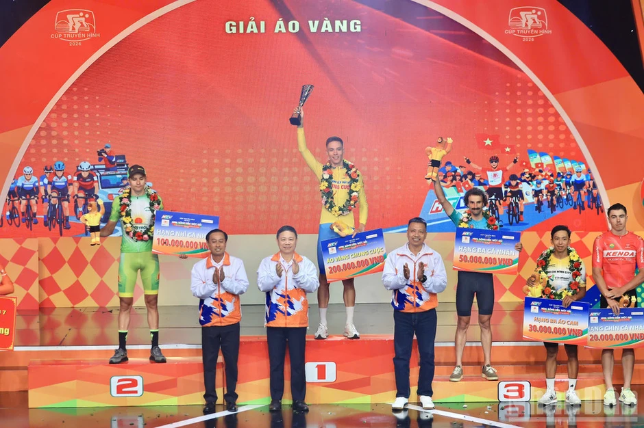 Xe đạp Thành phố Hồ Chí Minh giành cú ăn ba tại Cúp Truyền hình Thành phố Hồ Chí Minh 2026 Xe đạp Thành phố Hồ Chí Minh giành cú ăn ba tại Cúp Truyền hình Thành phố Hồ Chí Minh 2026