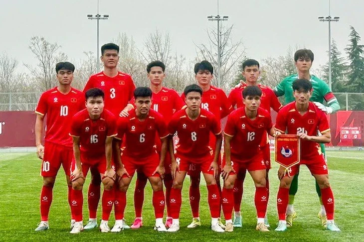Xếp hạng chung cuộc CFA Team China 2026: U23 Việt Nam chót bảng Xếp hạng chung cuộc CFA Team China 2026: U23 Việt Nam chót bảng