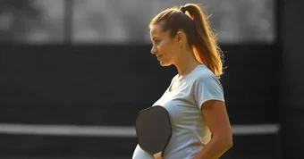 Xu hướng bà bầu chơi pickleball, giới y học nói sao?