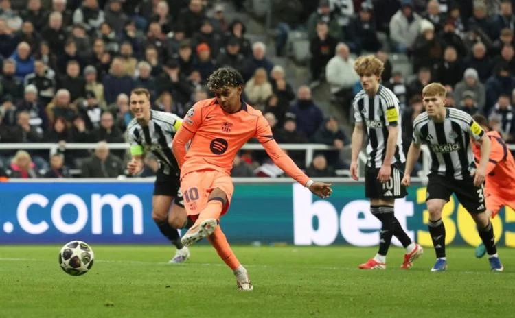 Yamal ghi bàn phút bù giờ, Barcelona thoát hiểm trên sân Newcastle Yamal ghi bàn phút bù giờ, Barcelona thoát hiểm trên sân Newcastle