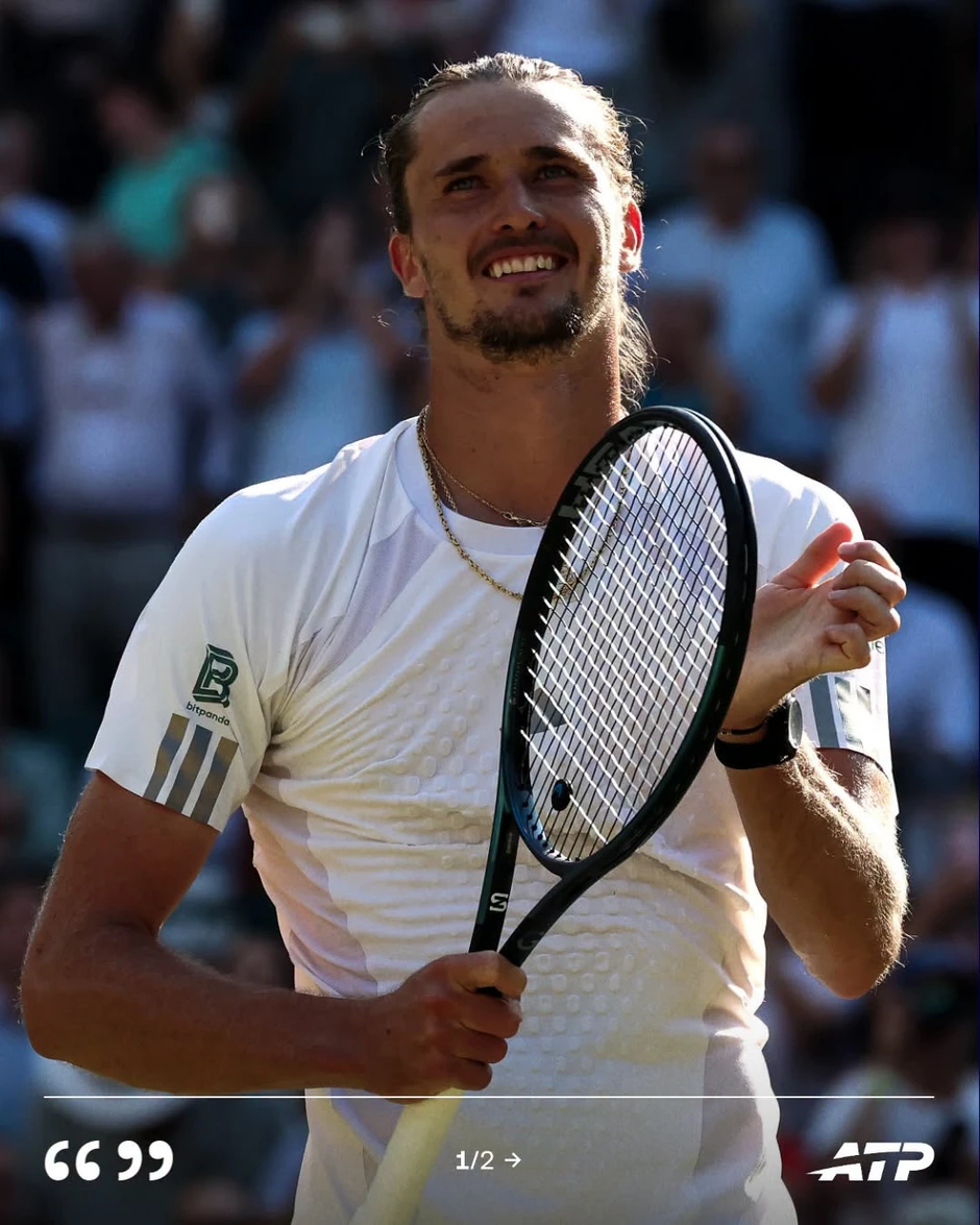 Zverev dứt mạch toàn thua Fritz, thẳng tiến bán kết Wimbledon