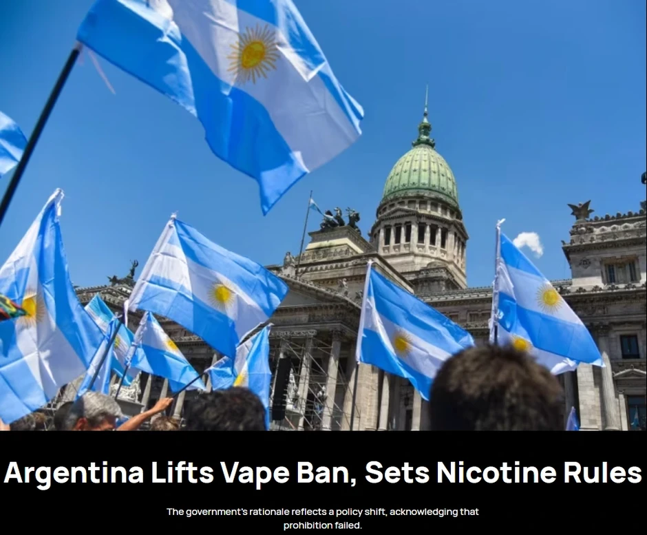 Argentina chuyển hướng chính sách thuốc lá theo mô hình giảm tác hại của Mỹ Argentina chuyển hướng chính sách thuốc lá theo mô hình giảm tác hại của Mỹ