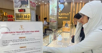 'Bạc mặt' vì vàng, kim cương