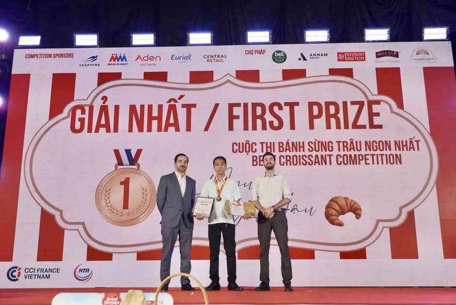 Bánh sừng bò 'quán quân' tại Lễ hội Bánh mì Việt Nam lên kệ siêu thị