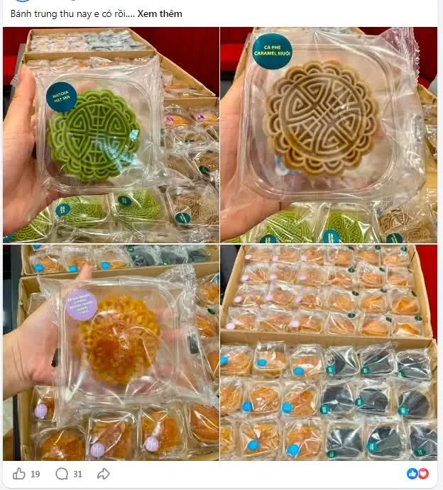 Bánh trung thu 'nhà làm' rộn ràng chợ mạng Bánh trung thu 'nhà làm' rộn ràng chợ mạng