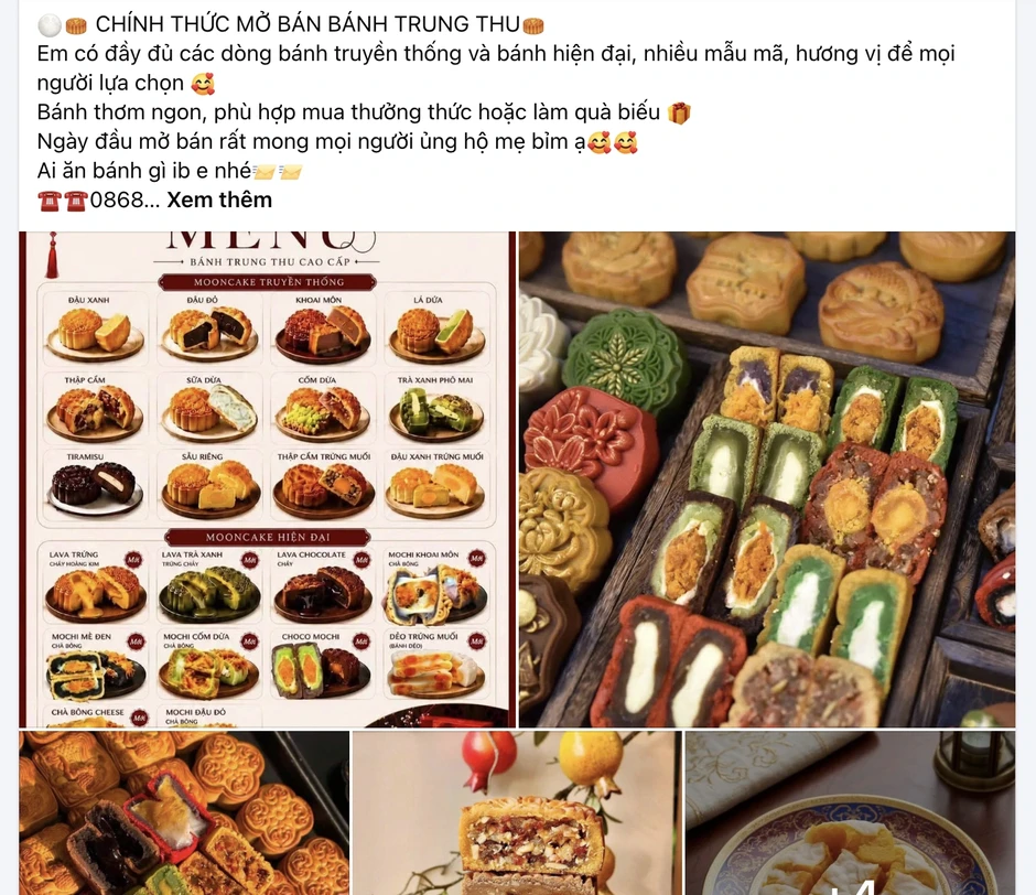 Bánh trung thu TPHCM vào mùa sớm: Quầy hàng ngóng khách, chợ mạng sôi động