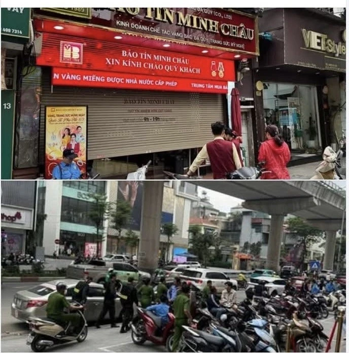 Bảo Tín Minh Châu thông tin việc công an bất ngờ xuất hiện tại các cơ sở kinh doanh Bảo Tín Minh Châu thông tin việc công an bất ngờ xuất hiện tại các cơ sở kinh doanh