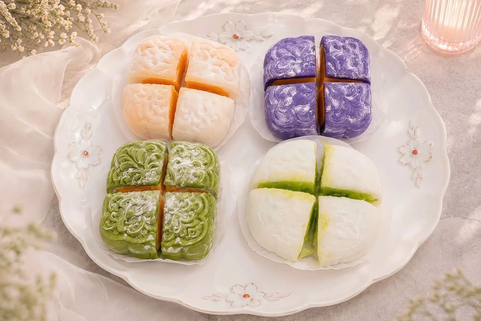 Chưa đến Trung thu, nhiều loại bánh độc đáo đã 'cháy hàng' Chưa đến Trung thu, nhiều loại bánh độc đáo đã 'cháy hàng'