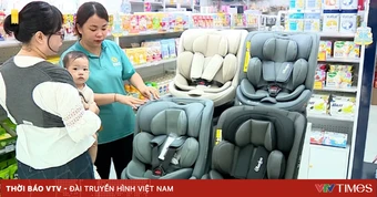 Cục Đăng kiểm được chỉ định tạm thời tổ chức thử nghiệm ghế trẻ em trên ô tô