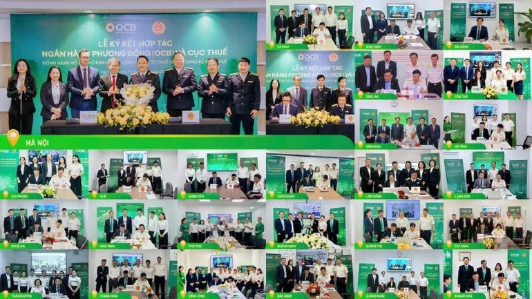 Cục Thuế-Ngân hàng OCB ký kết hợp tác hỗ trợ hộ kinh doanh chuyển đổi sang kê khai thuế Cục Thuế-Ngân hàng OCB ký kết hợp tác hỗ trợ hộ kinh doanh chuyển đổi sang kê khai thuế