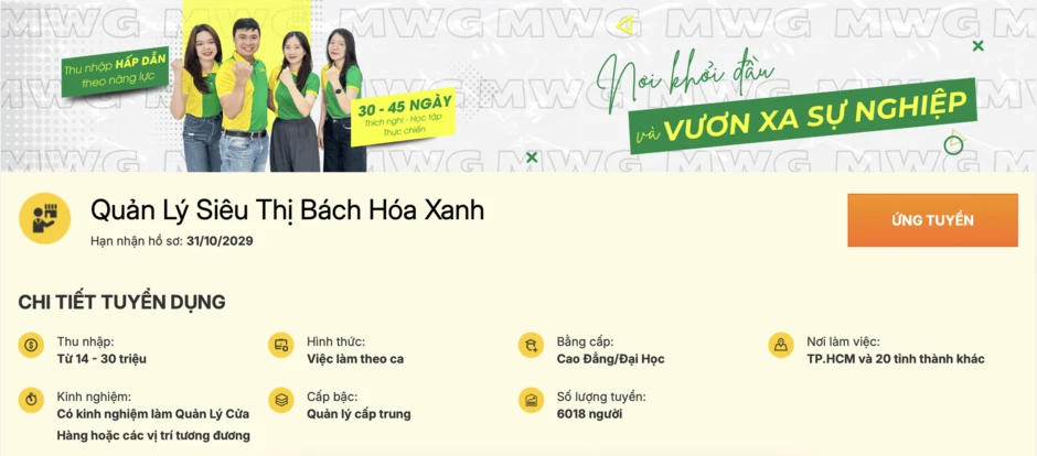 Đại gia Nguyễn Đức Tài đang tuyển 6.000 người, thu nhập lên đến 30 triệu đồng, sinh viên mới ra trường cũng có cơ hội Đại gia Nguyễn Đức Tài đang tuyển 6.000 người, thu nhập lên đến 30 triệu đồng, sinh viên mới ra trường cũng có cơ hội