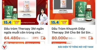 Dầu tràm THERAPY 3M bị thu hồi do sai công thức nhưng vẫn bán tràn lan trên Shopee