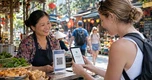 Du khách ồ ạt quét mã QR tại Việt Nam, giao dịch tăng vọt