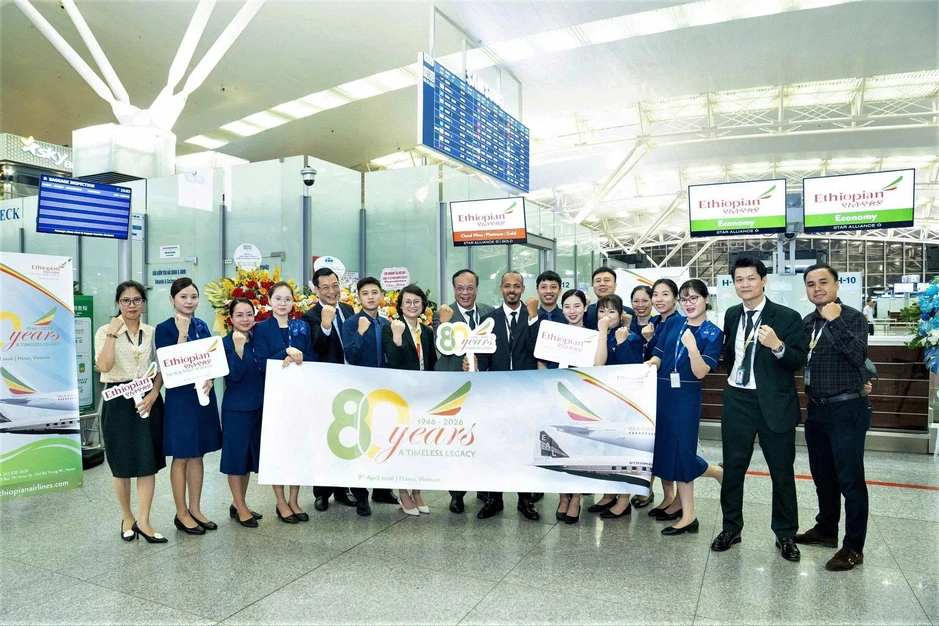 Ethiopian Airlines mở rộng kết nối từ Việt Nam Ethiopian Airlines mở rộng kết nối từ Việt Nam