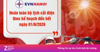 EVNHANOI hoãn toàn bộ lịch cắt điện đến hết ngày 1/6