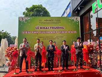 FujiMart khai trương siêu thị mới tại Linh Đàm
