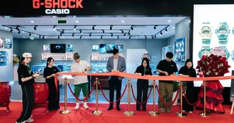 G-SHOCK mở cửa hàng đầu tiên trong trung tâm thương mại tại Việt Nam