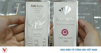Giá bạc hôm nay 20/3: Bạc trong nước và thế giới đồng loạt lao dốc
