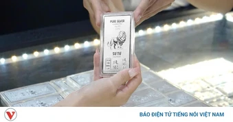 Giá bạc hôm nay 31/3: Giá bạc trong nước tiếp tục tăng