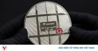 Giá bạc hôm nay: Giá bạc trong nước tăng nhẹ cùng chiều thế giới