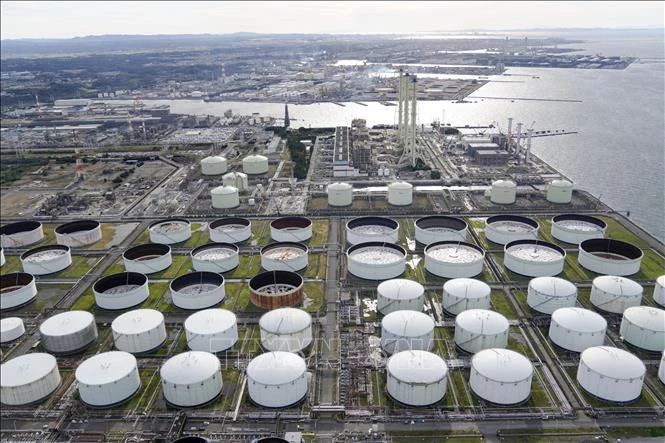 Giá dầu thô giảm nhẹ sau quyết định rời OPEC của UAE Giá dầu thô giảm nhẹ sau quyết định rời OPEC của UAE