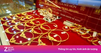 Giá vàng 'bốc hơi' hơn 1,2 triệu đồng chỉ sau một đêm