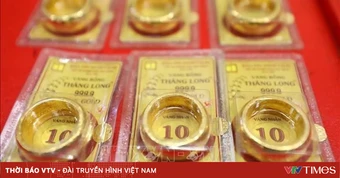 Giá vàng giảm gần 4 triệu đồng/lượng