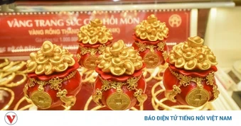 Giá vàng hôm nay 8/4: Vàng thế giới tăng, SJC vẫn cao hơn 24,2 triệu đồng