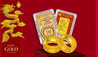 Giá vàng miếng Bảo Tín Minh Châu hôm nay