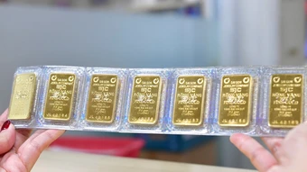 Giá vàng miếng tăng gần một triệu đồng