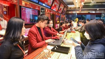 Giá vàng ngày 4/4: Giá mua vào vàng SJC tăng nửa triệu đồng mỗi lượng