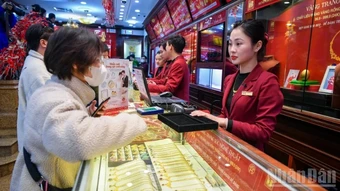 Giá vàng ngày 9/5: Thế giới tiếp đà tăng, trong nước duy trì ở mức cao