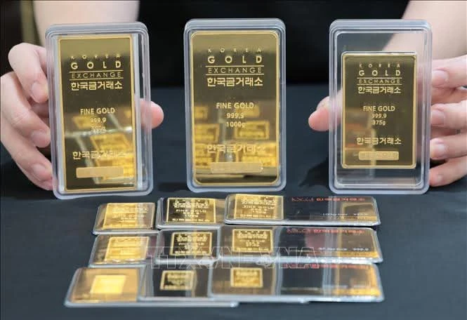 Giá vàng sáng 2/6 giảm nhẹ, nhà đầu tư thận trọng theo dõi thị trường Giá vàng sáng 2/6 giảm nhẹ, nhà đầu tư thận trọng theo dõi thị trường