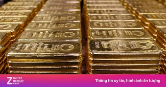 Giá vàng thế giới 'chìm' dưới đáy 2 tháng