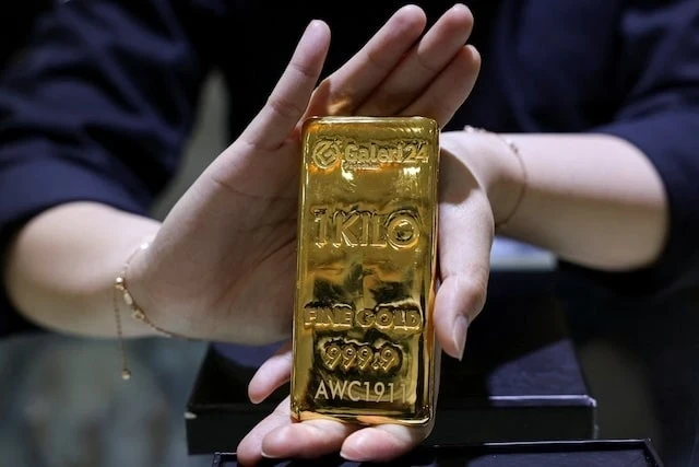 Giá vàng thế giới rơi thủng mốc 4.600 USD/ounce Giá vàng thế giới rơi thủng mốc 4.600 USD/ounce