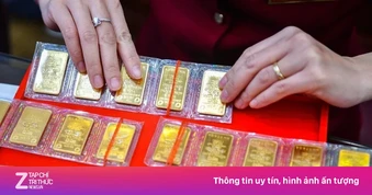 Giá vàng trong nước giảm thủng đáy 4 tháng