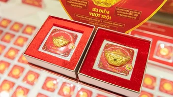 Giảm liên tiếp, giá vàng trong nước "bốc hơi" 7 triệu đồng/lượng trong tháng 5