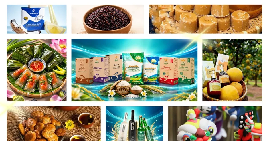 Giới thiệu hơn 100 sản phẩm đặc trưng của Việt Nam và Lào tại Hà Nội