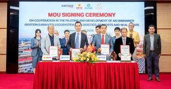 Hưng Việt, ASV, EHang và Hateco chính thức ký kết: Thử nghiệm taxi bay "chưa từng có tiền lệ" tại Hà Nội