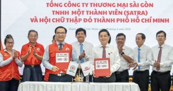 Khi 'ông lớn' bán lẻ SATRA bắt tay với Hội Chữ thập đỏ TP.HCM