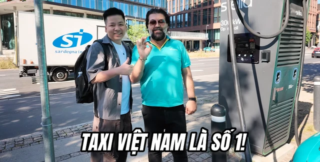 Khoa Pug ngỡ ngàng khi đi thử hãng taxi của tỷ phú Phạm Nhật Vượng ở châu Âu, nghe tài xế tiết lộ: "Đã lái xe 20 năm nhưng taxi Việt Nam mới là số 1" Khoa Pug ngỡ ngàng khi đi thử hãng taxi của tỷ phú Phạm Nhật Vượng ở châu Âu, nghe tài xế tiết lộ: "Đã lái xe 20 năm nhưng taxi Việt Nam mới là số 1"