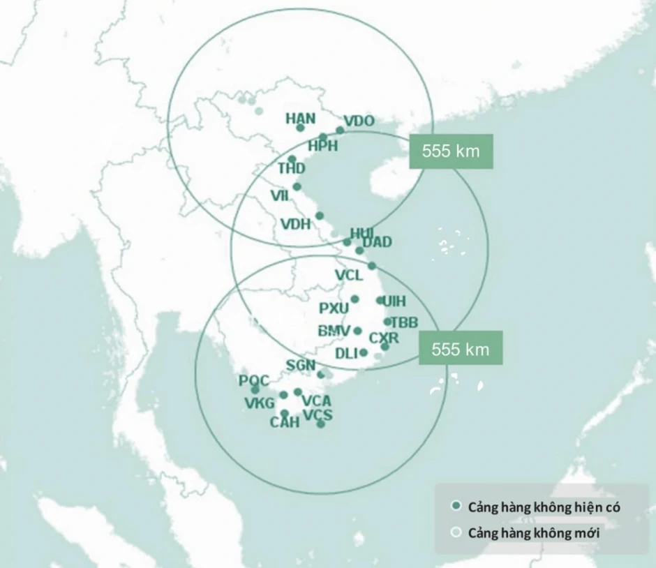 Khoảng trống hàng không Việt Nam: 87 đường bay ngắn chưa được khai thác Khoảng trống hàng không Việt Nam: 87 đường bay ngắn chưa được khai thác