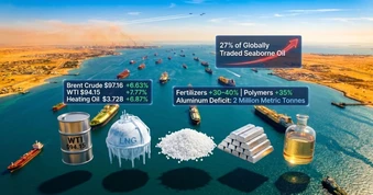 Không chỉ dầu mỏ, 5 loại hàng hóa này đang chịu cú sốc lớn từ xung đột Iran