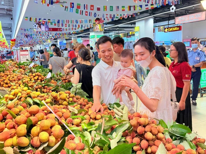 Một siêu thị "chốt đơn" vải thiều Bắc Ninh, muốn tăng gấp đôi sản lượng tiêu thụ