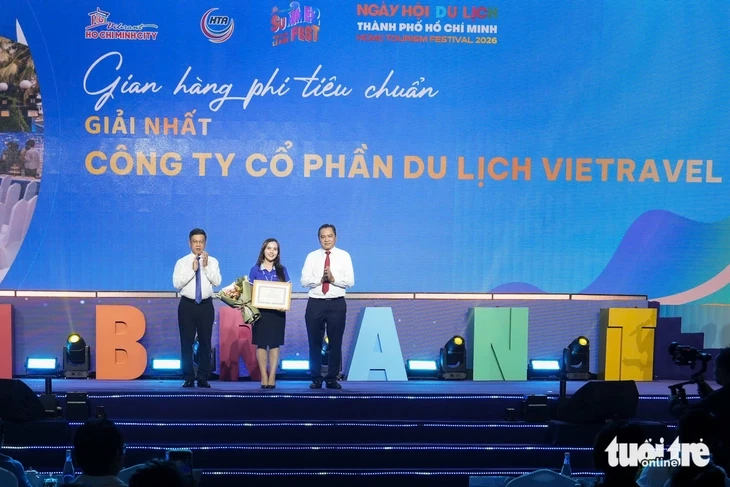 Ngày hội Du lịch TP.HCM 2026 khép lại, hàng chục nghìn lượt giao dịch được ghi nhận Ngày hội Du lịch TP.HCM 2026 khép lại, hàng chục nghìn lượt giao dịch được ghi nhận