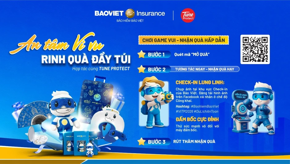 Nhiều ưu đãi từ Bảo hiểm Bảo Việt tại Hội chợ Du lịch Quốc tế Việt Nam