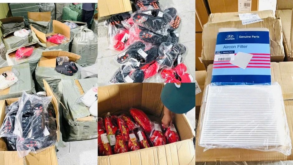 Phát hiện hàng loạt lô hàng quá cảnh “đội lốt” hàng hiệu, giả mạo xuất xứ Việt Nam Phát hiện hàng loạt lô hàng quá cảnh “đội lốt” hàng hiệu, giả mạo xuất xứ Việt Nam